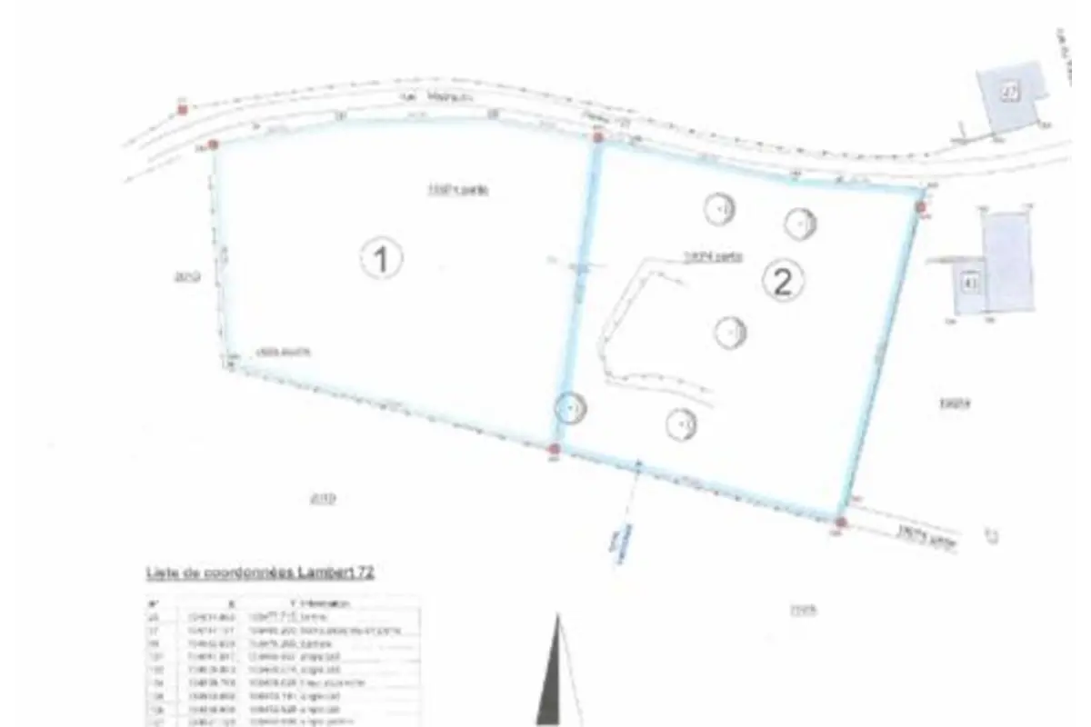 Terrain à vendre à Pry 5650 150000.00€  chambres m² - annonce 706427