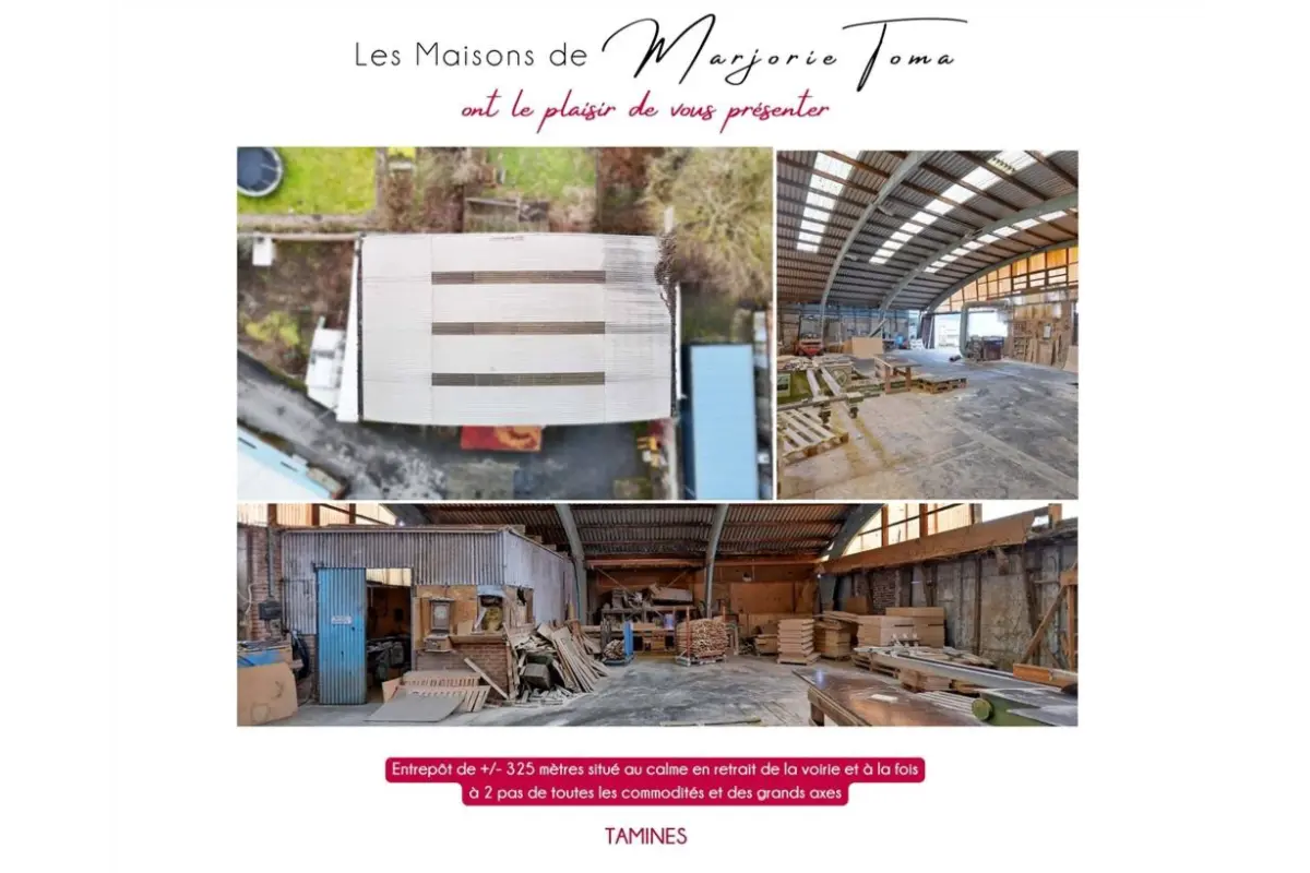 Commerce à vendre à Tamines 5060 180000.00€  chambres 325.00m² - annonce 707397