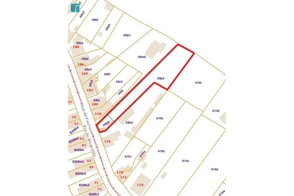 Terrain à vendre à Moignelée 5060 49000.00€  chambres m² - annonce 708503