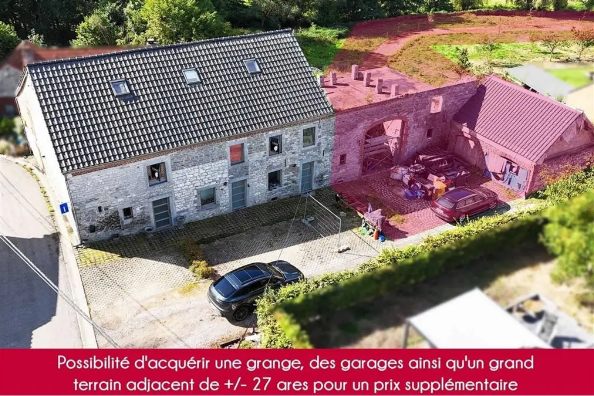 Immeuble de rapport - Immeuble à appartement à vendre à Mettet 5640 369000.00€ 5 chambres 297.37m² - annonce 708884