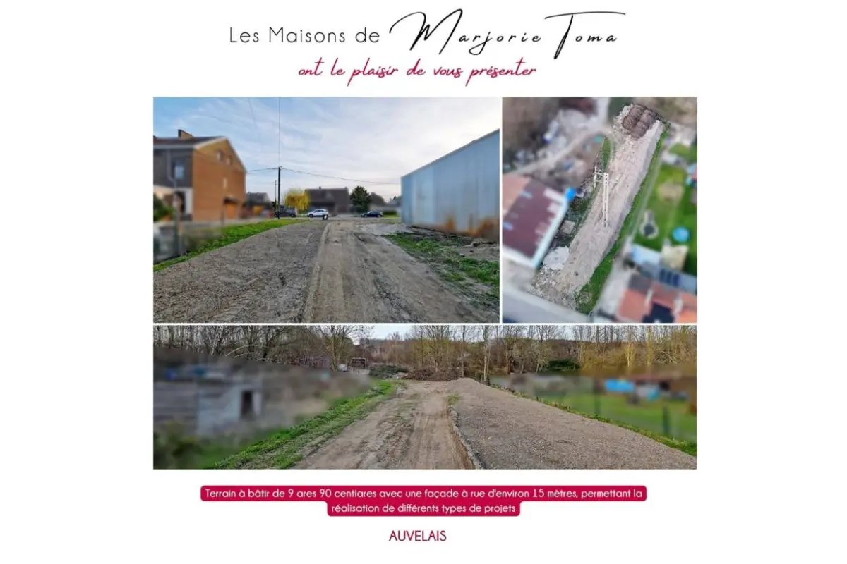 Terrain à vendre à Auvelais 5060 75000.00€  chambres m² - annonce 752752