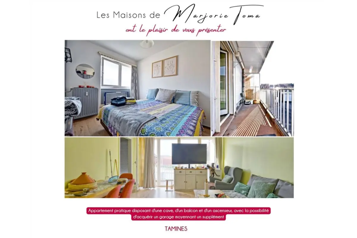 Appartement à vendre à Tamines 5060 85000.00€ 1 chambres 42.40m² - annonce 752765
