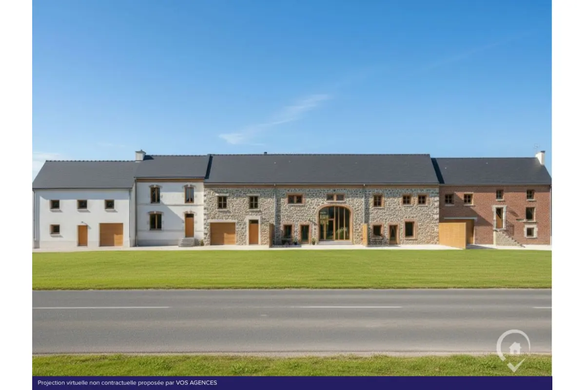 Immeuble de rapport - Immeuble à appartement à vendre à Feschaux 5570 250000.00€ 13 chambres 1040.00m² - annonce 737919