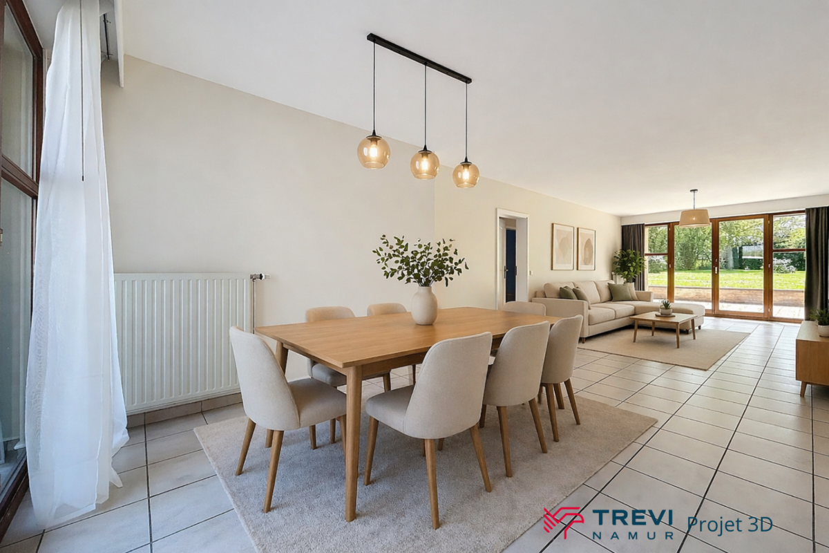 Appartement à louer à Dave 5100 1150.00€ 3 chambres 104.10m² - annonce 737739