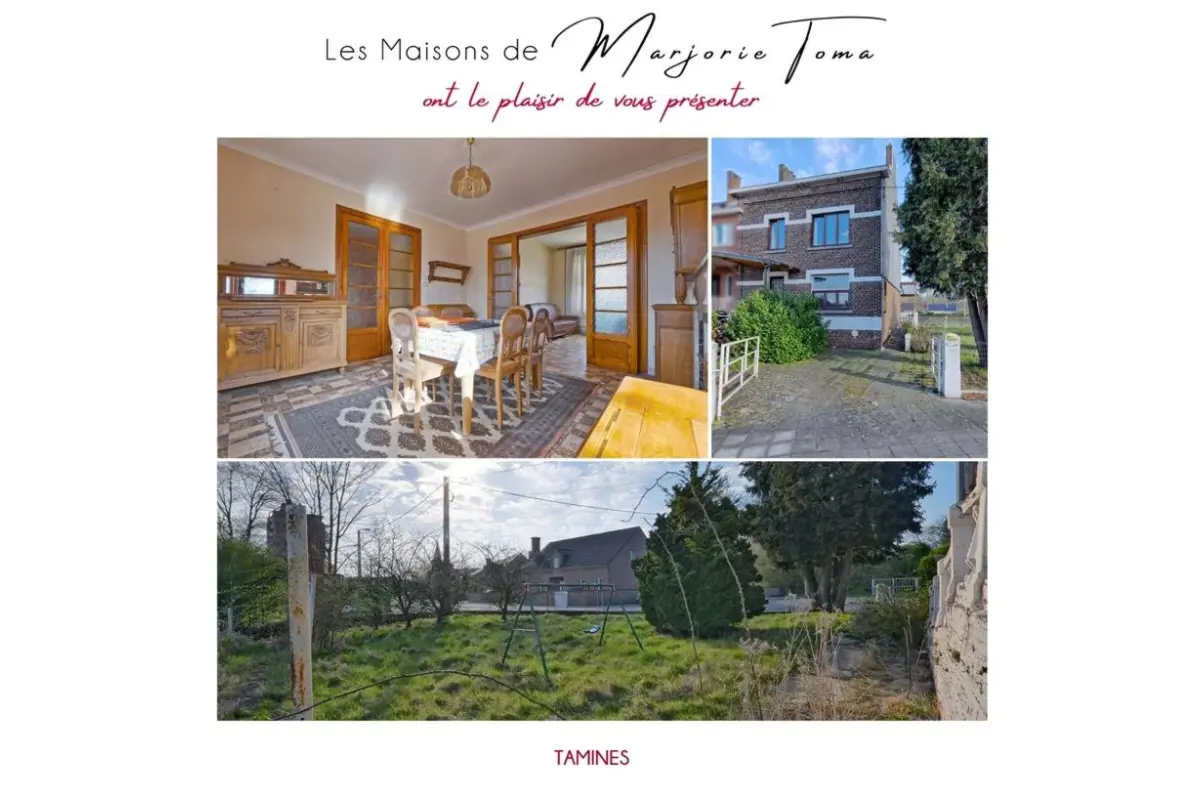 Maison à vendre à Tamines 5060 239000.00€ 3 chambres 224.56m² - annonce 752834