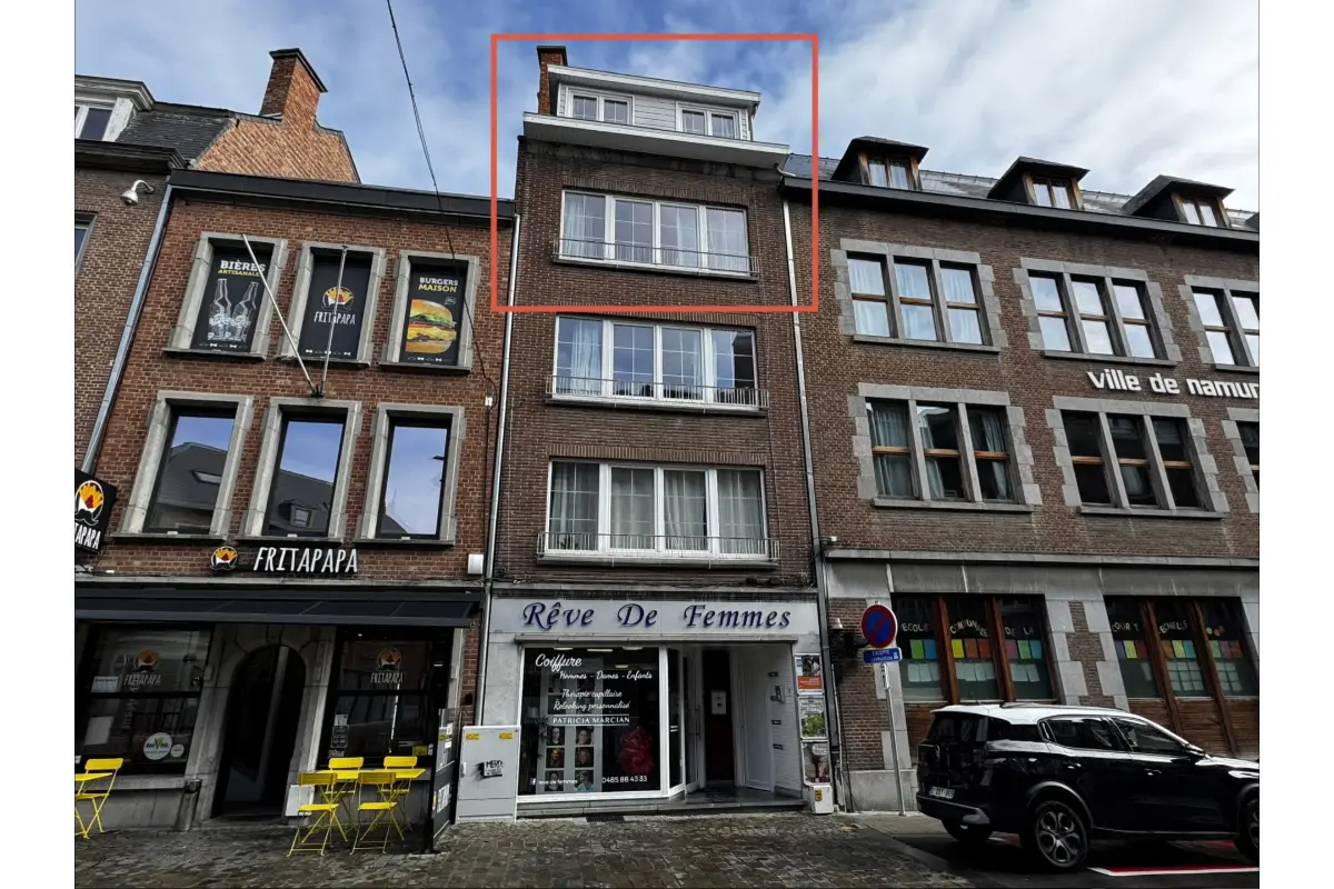 Appartement à louer à Namur 5000 1200.00€ 3 chambres 75.20m² - annonce 740645