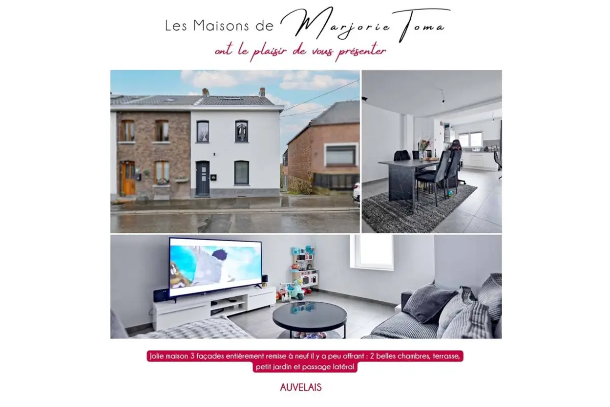 Maison à vendre à Auvelais 5060 219000.00€ 2 chambres m² - annonce 752857