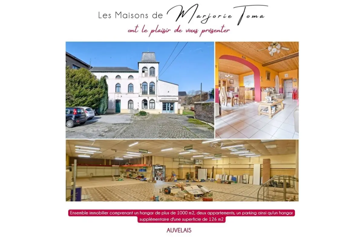 Commerce à vendre à Auvelais 5060 499000.00€ 3 chambres 1517.00m² - annonce 752866