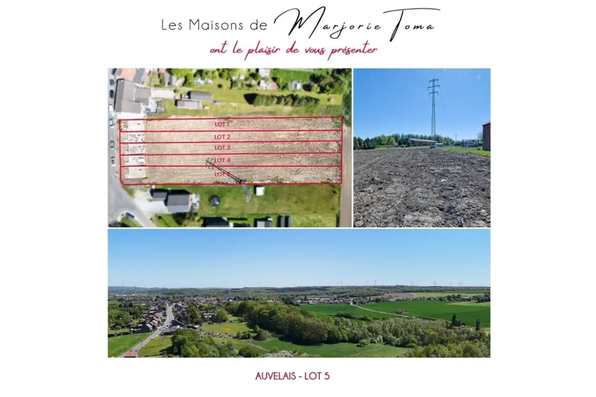 Terrain à vendre à Auvelais 5060 110000.00€  chambres m² - annonce 754889