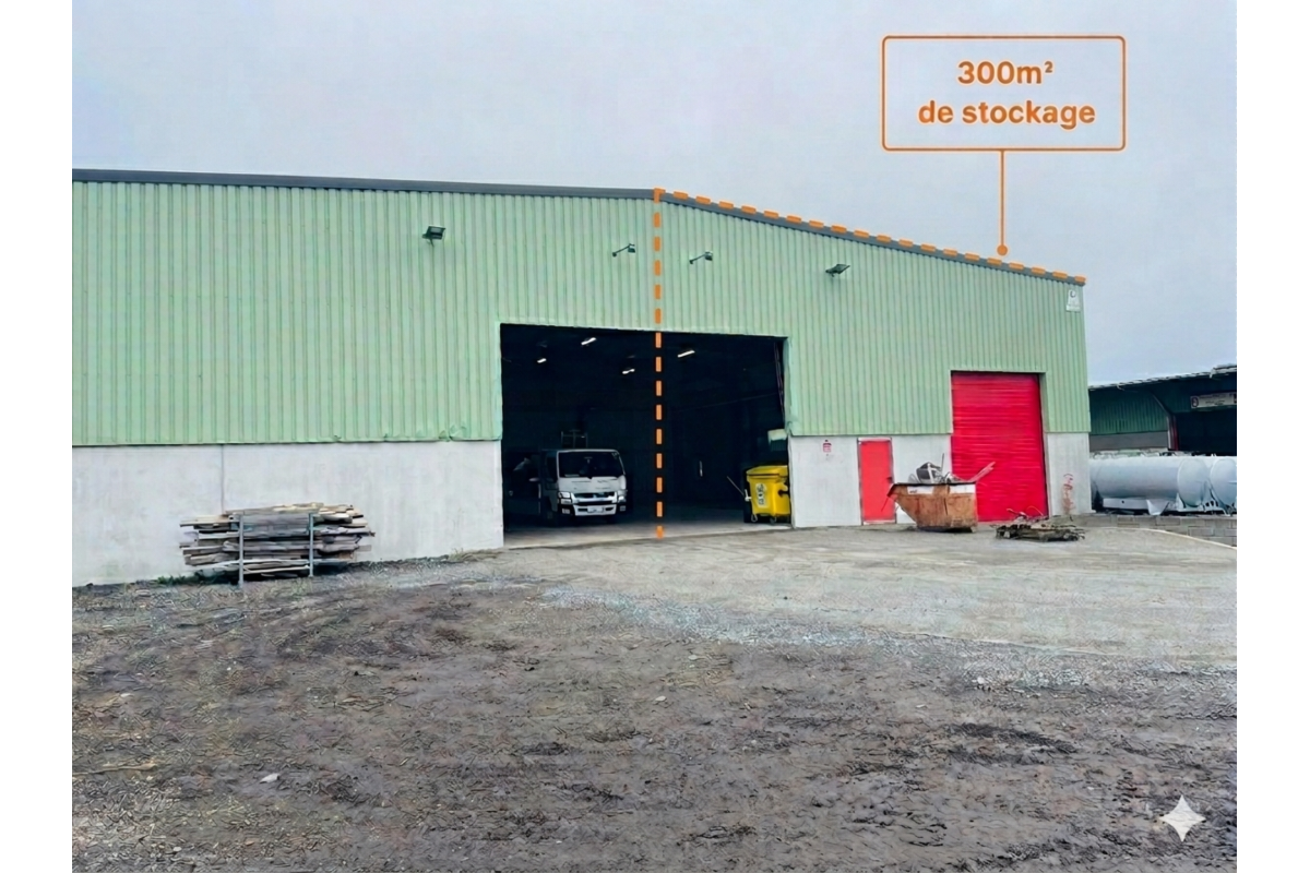 Commerce à louer à Bièvre 5555 950.00€  chambres 300.00m² - annonce 759038