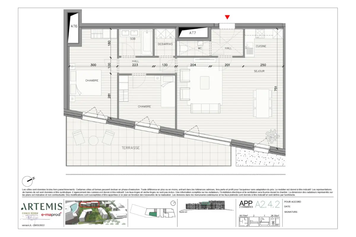 Appartement à vendre à Dave 5100 315000.00€ 2 chambres 93.70m² - annonce 774532