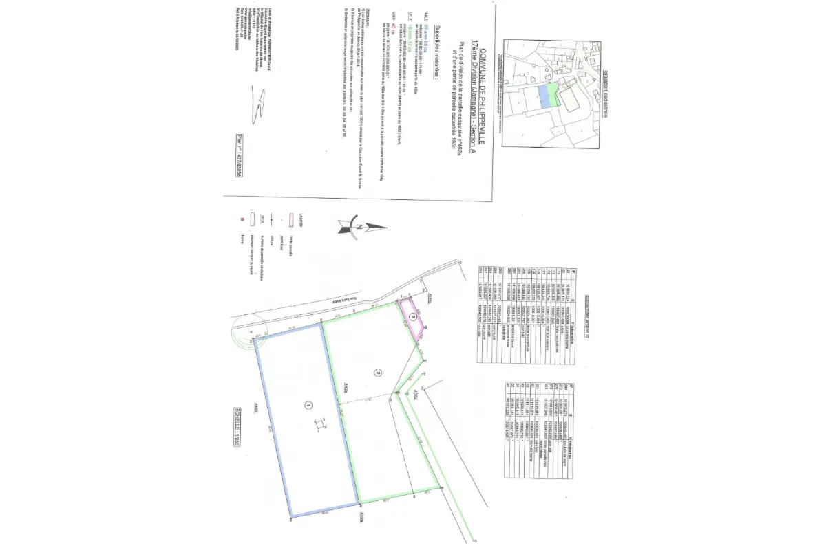 Terrain à bâtir à vendre à Philippeville 5600 100000.00€  chambres m² - annonce 777290