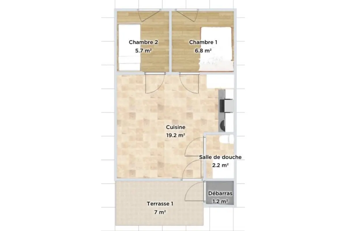 Maison à vendre à Celles 5561 54500.00€ 1 chambres 28.00m² - annonce 780219