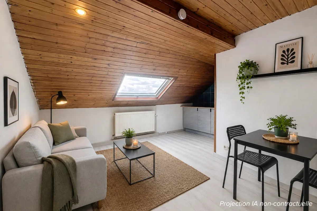 Appartement à louer à Namur 5000 600.00€ 1 chambres 33.00m² - annonce 792573