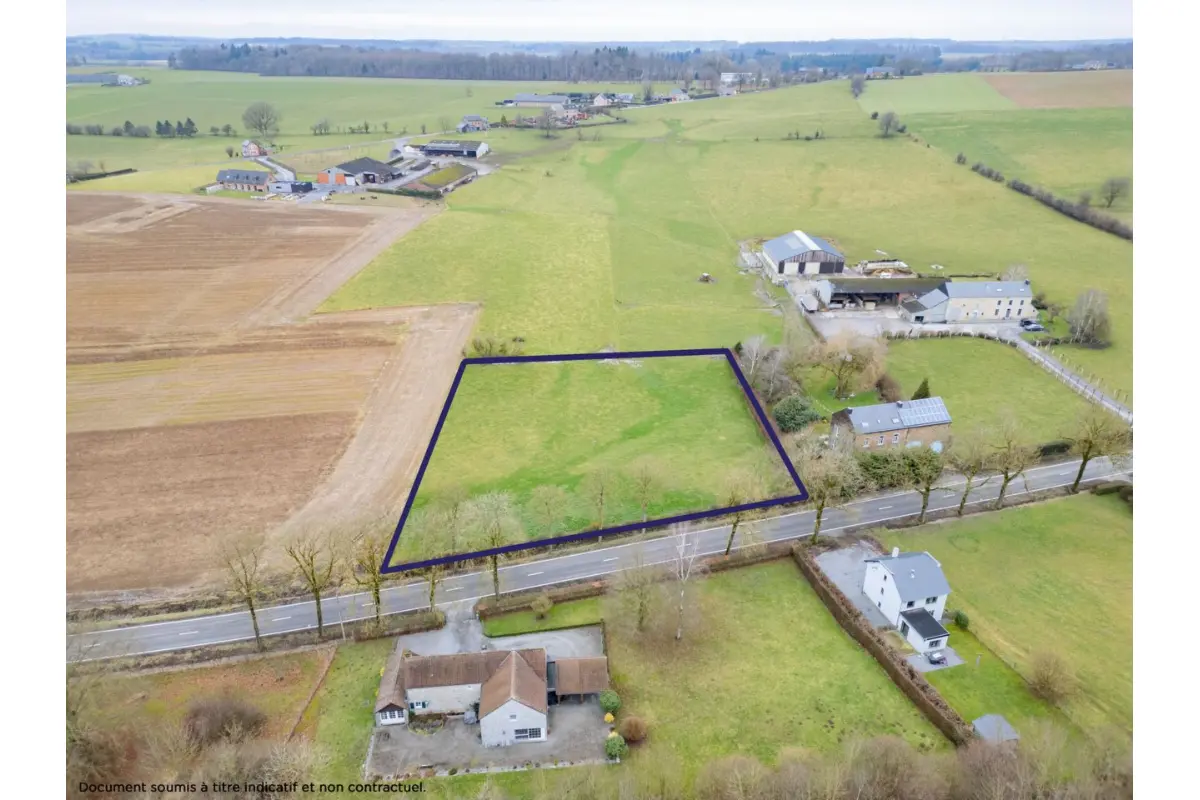 Terrain à bâtir à vendre à Hamois 5360 195000.00€  chambres m² - annonce 800747