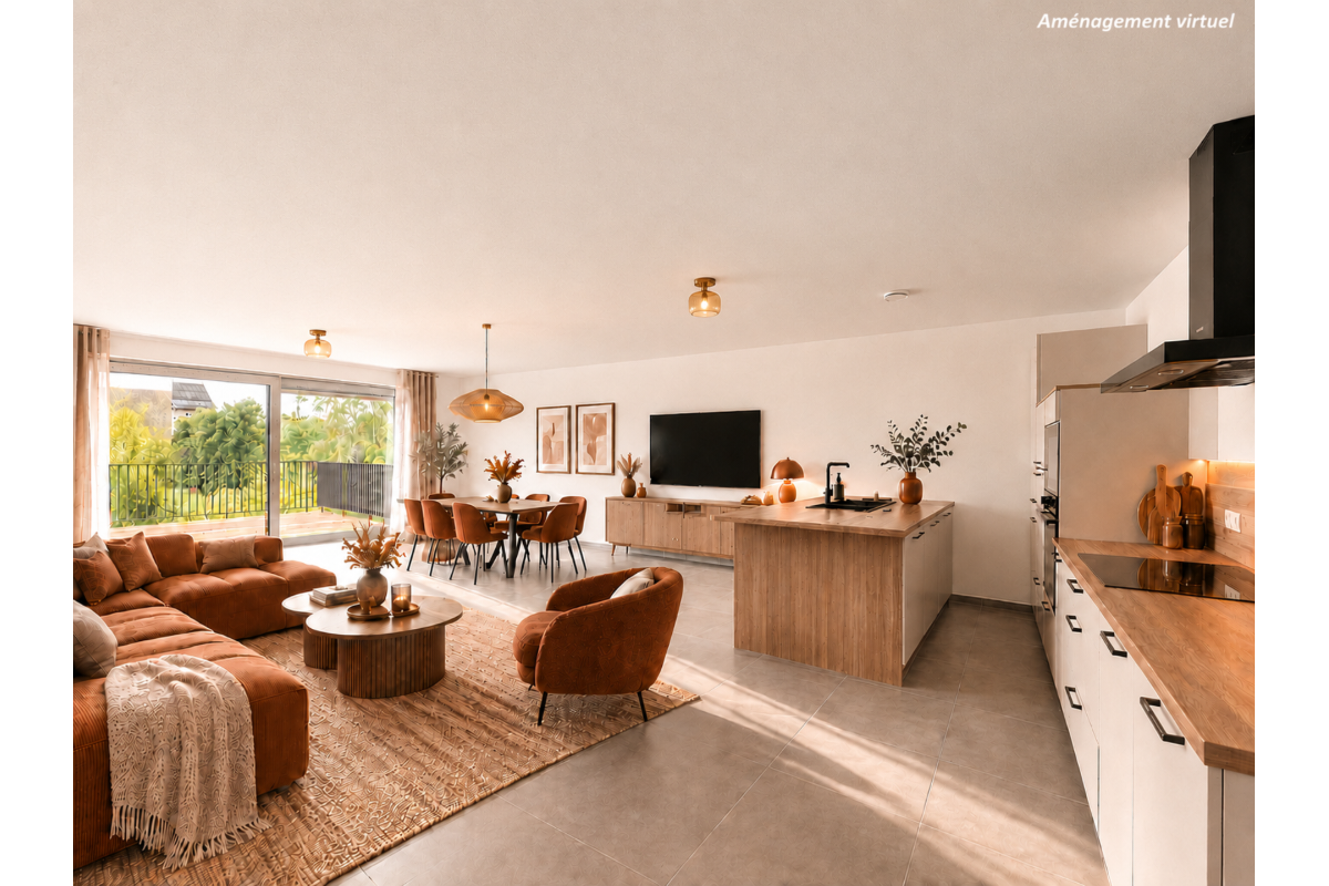 Appartement à  à Beauraing 5570 1050.00€ 3 chambres m² - annonce 805853