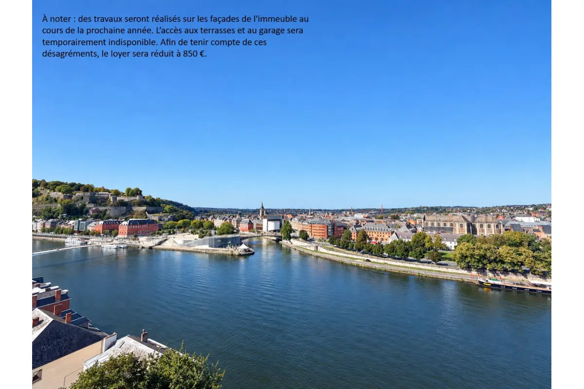 Appartement à louer à Jambes 5100 1200.00€ 2 chambres 93.00m² - annonce 813538